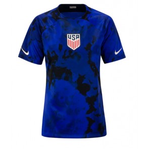 Maillot de foot États-Unis Extérieur Femmes Monde 2022 Manches Courte